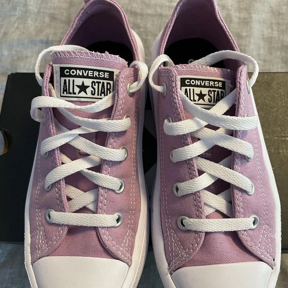 Converse All Star CTAS Move Oxford Classic Amethyst/White Sneakers Youth 2.5